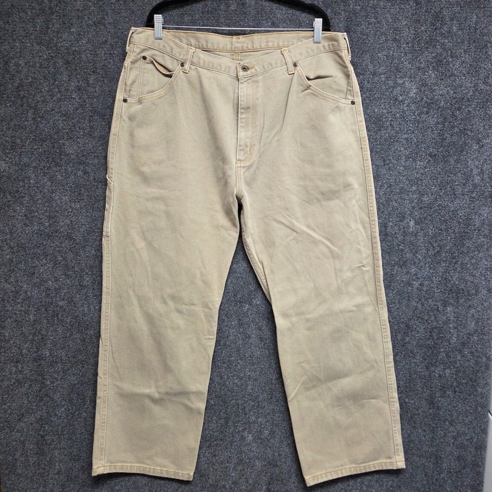Ralph Lauren Polo Jeans Co Mens 38x30 Brown Denim C-5 Carpenter Y2K Baggy
